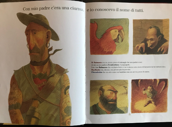 Mio padre il grande pirata di Davide Calì