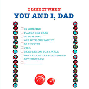 You and I, Dad. A special gift...