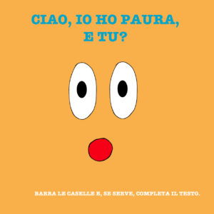 La mia paura, un libro da disegnare per parlare delle paure dei bambini.