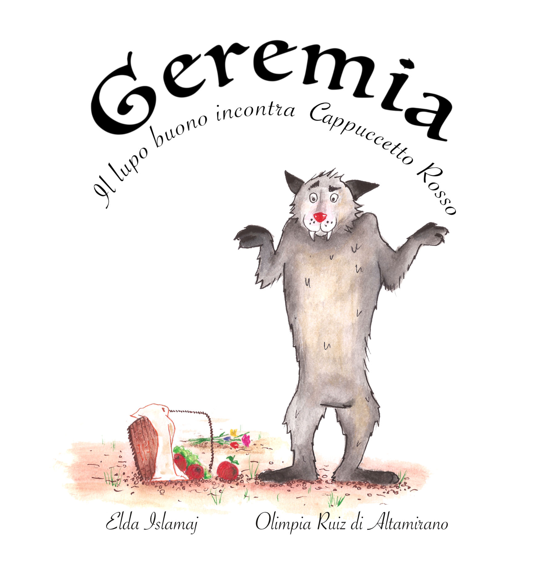 Geremia, il lupo buono, incontra Cappuccetto Rosso