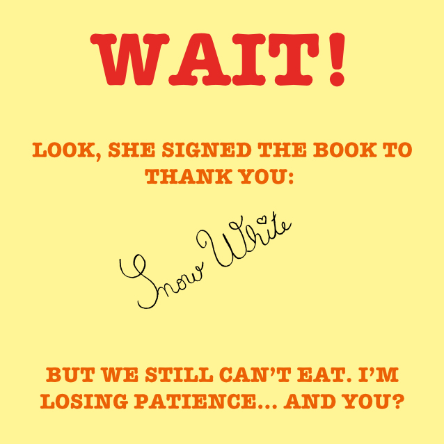 Wait! A book to teach children to be patient…