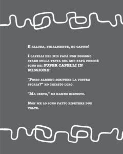 Regalo papà senza capelli? Ecco il libro da completare: Ill mio papà non ha i capelli. 