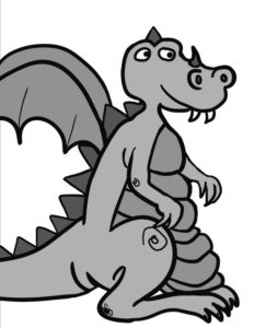 Occhio al drago, un libro interattivo per bambini