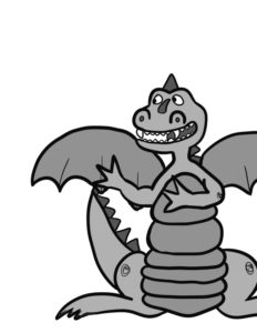 Occhio al drago, un libro interattivo per bambini