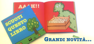 Scuoti questo libro arriva in libreria